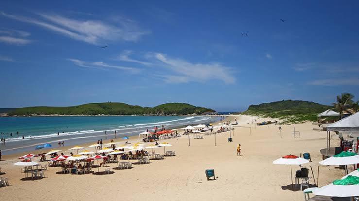אפרטהוטל Flat Pe Na Areia קאבו פריו מראה חיצוני תמונה
